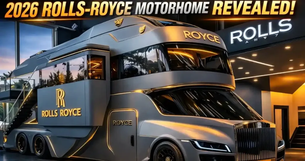Rolls-Royce luxury motorhome