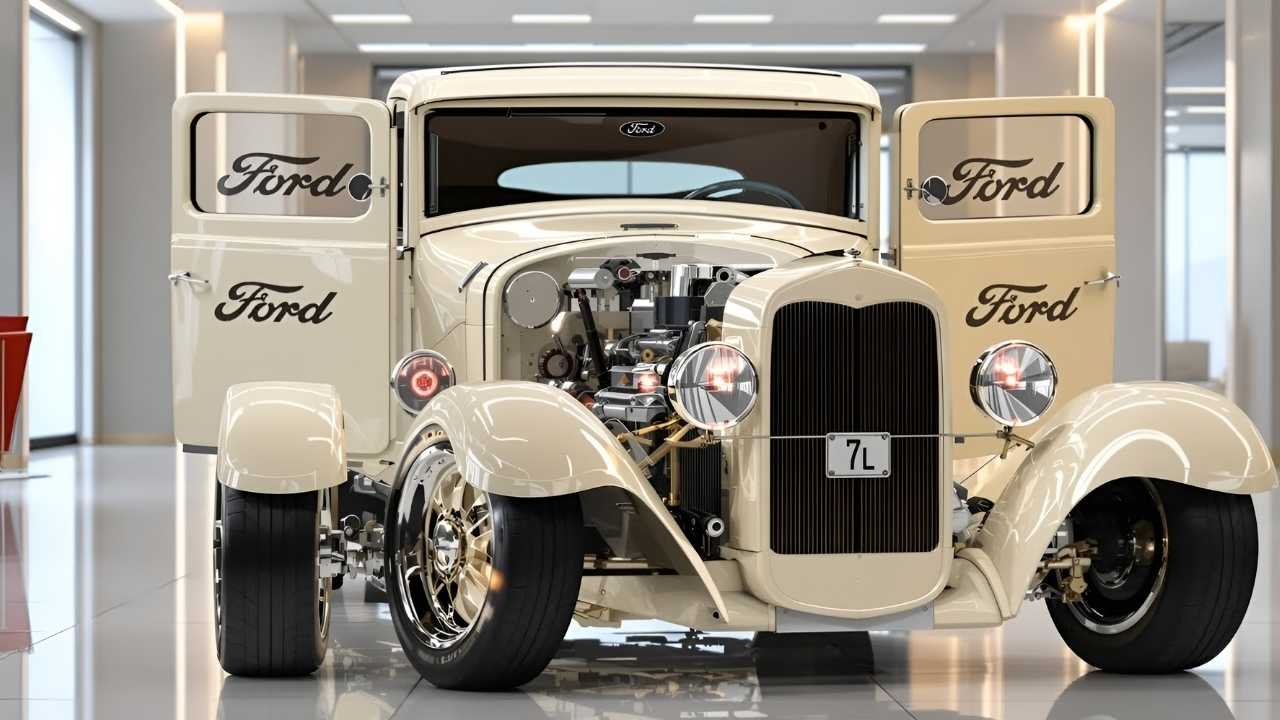 2026 Ford Model A Revealed: Classic Icon Returns with Futuristic Design & Hybrid Power
