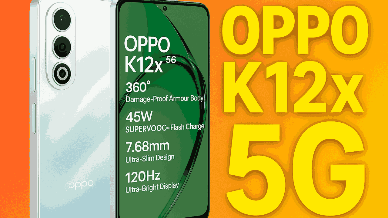 OPPO K13x 5G design and display