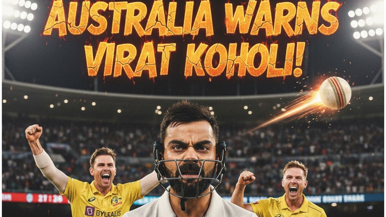 Australia Warns Virat Kohli