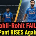 Virat Kohli, Rohit Sharma Struggle in Return Match: Rishabh Pant Set for Grand Captaincy Comeback