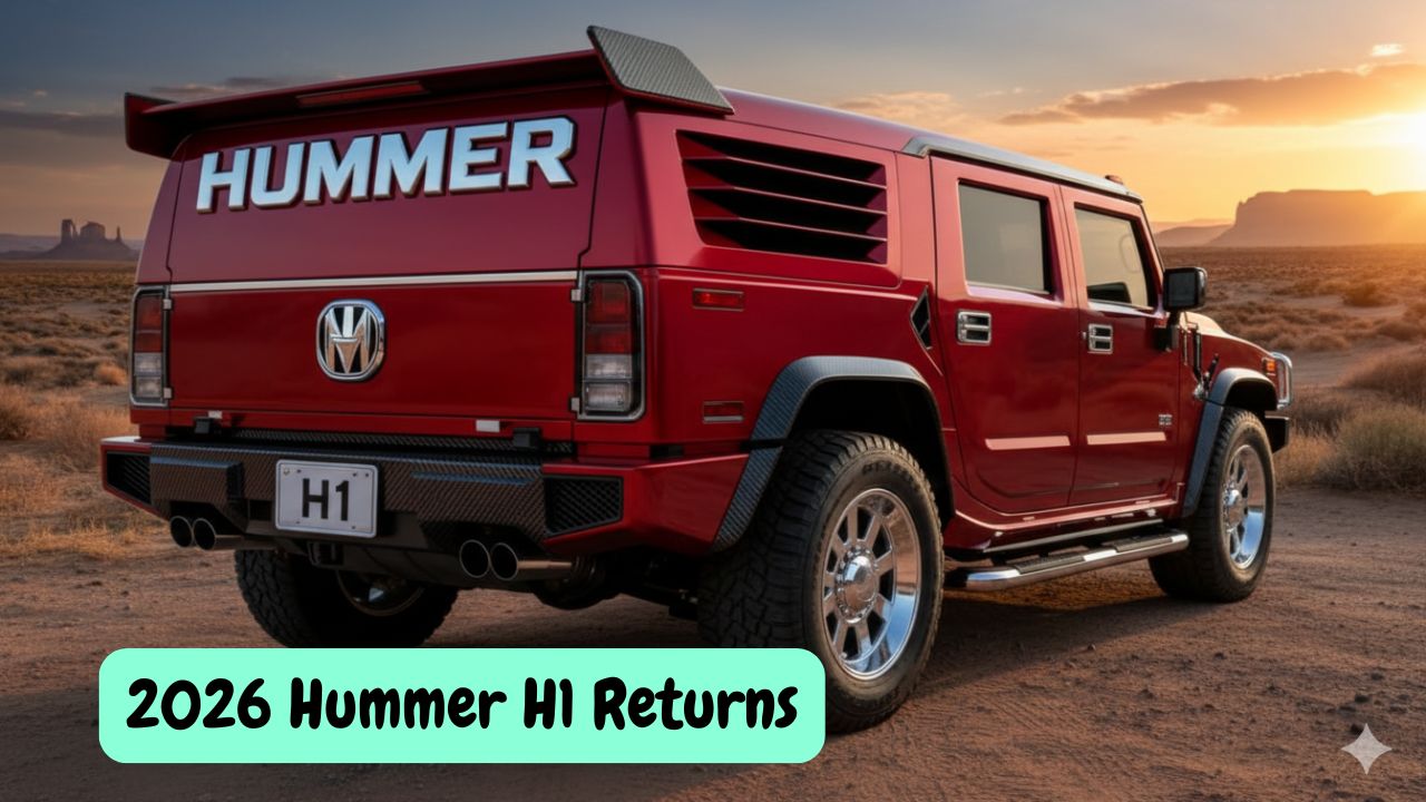 2026 Hummer H1 Returns