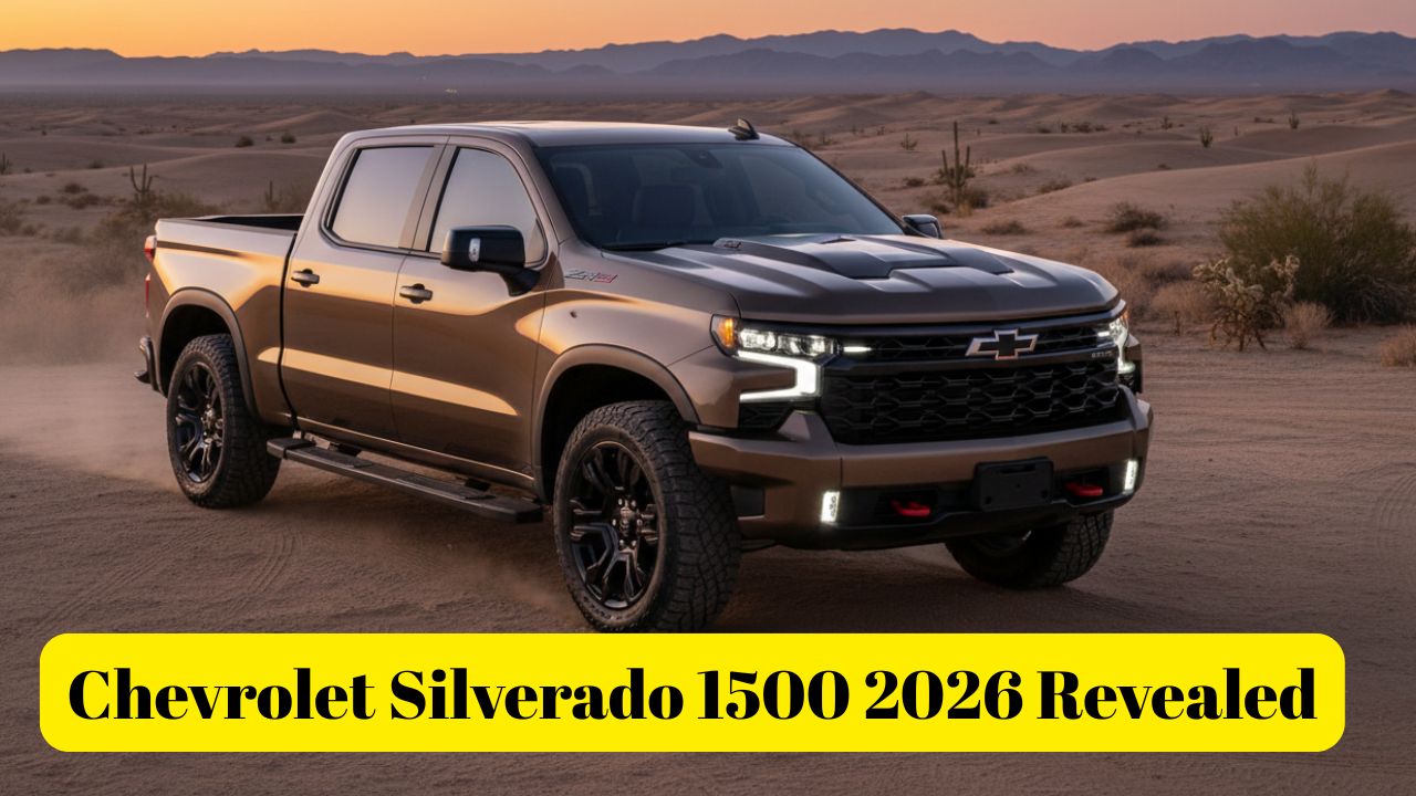Chevrolet Silverado 1500 2026 Revealed