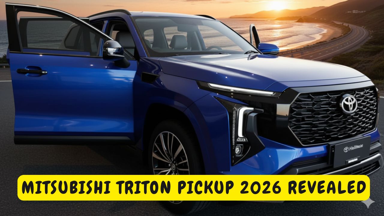 Mitsubishi Triton Pickup 2026 Revealed