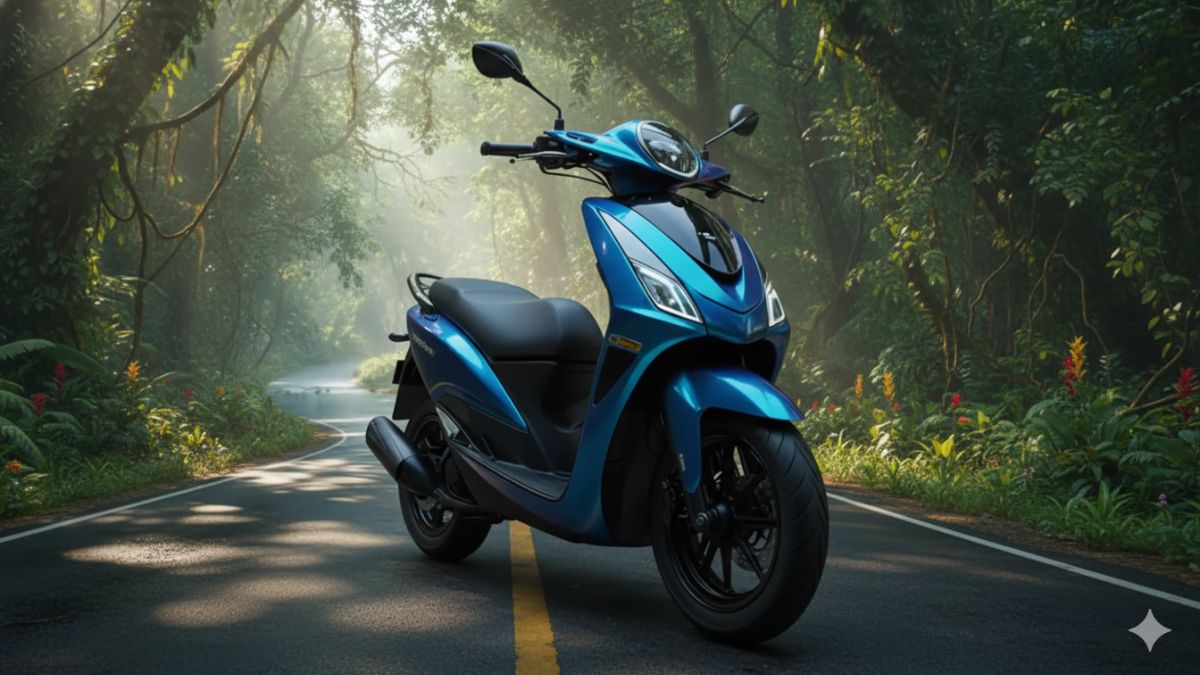 Yamaha ने सबको चौंकाया – पहली Electric Scooter में 380KM रेंज और Super Fast Charging